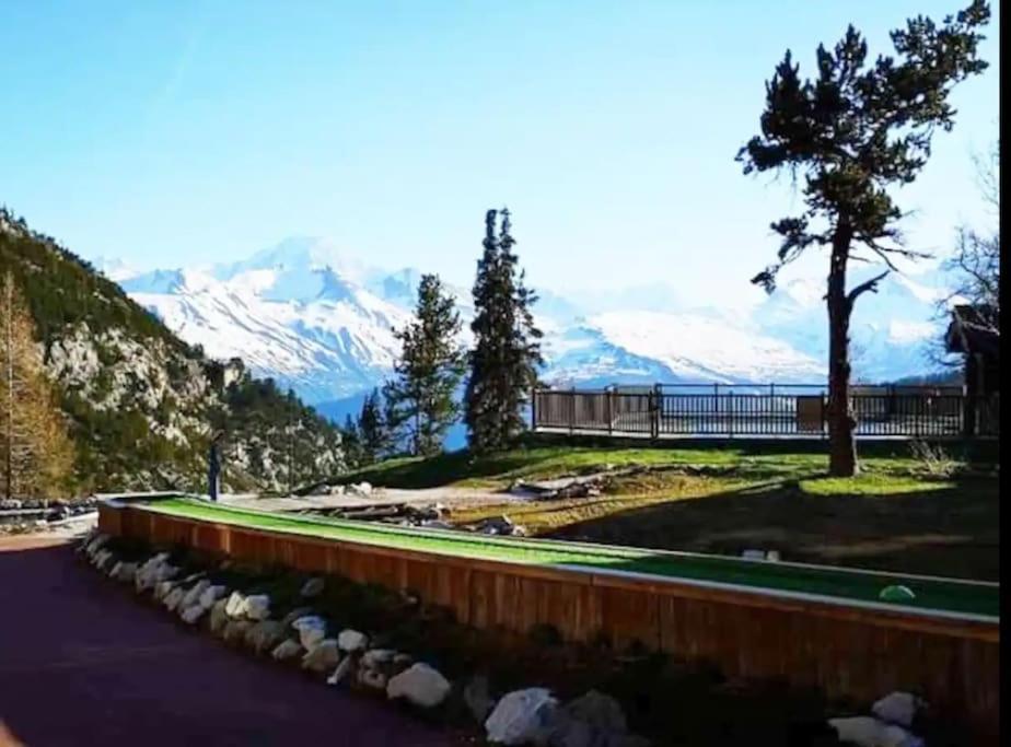 Appartement Style Chalet 5* Vue Mont-Blanc - Arc 1950 Les Arcs  Exterior photo